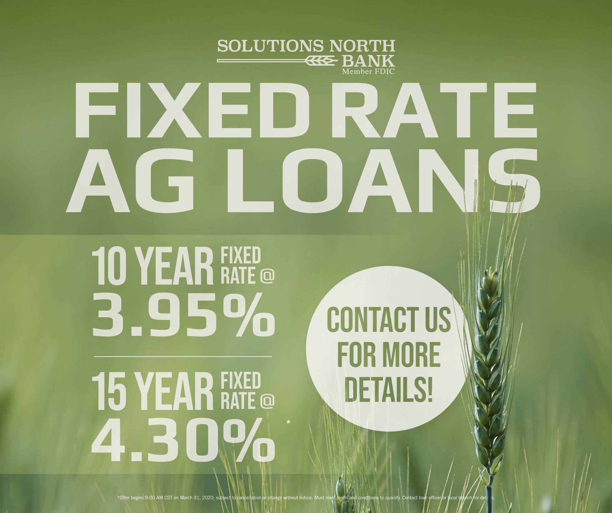 Fixed Rate Ag Loans